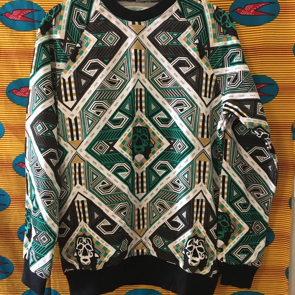 Moss Clothing Crewneck Sweatshirt Mens M
